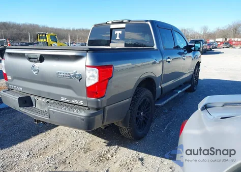 2017 Nissan Titan Sl from USA, damaged, VIN 1N6AA1E55HN572771